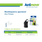 Munhequeira Suporte para o Pulso Ajustável Bilateral CoolMax - Actimove - Imagem 3