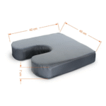 Almofada Cóccix Conforto Para Alívio de Dores e Pressão - Longevitech - Imagem 4
