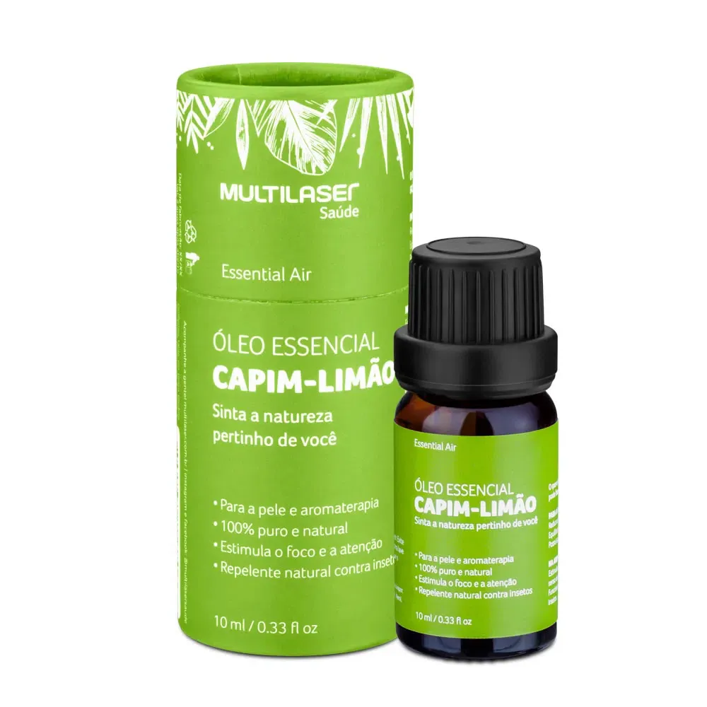 Óleo Essencial Capim Limão Bem-Estar 10ml - Multilaser - Imagem 1