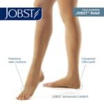 Meia Coxa Relief com Compressão 15-20 mmHg Ponteira Aberta – Jobst - Imagem 4