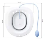 Bacia Para Banho De Assento Retrátil Branco Tovcare - Imagem 5