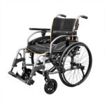 Cadeira De Rodas Manual Dobrável Em Alumínio Premium Max Até 150 Kg - Hidrolight
